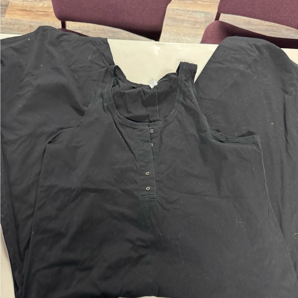 2 Old Navy Rompers- Black Tank romper & long sleeve grey romper
